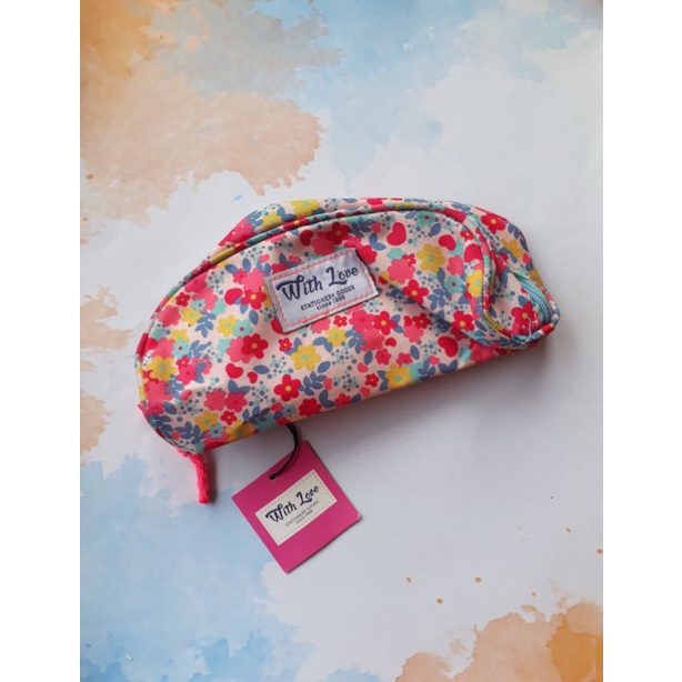 

With Love Pencil Case Tempat Pensil Premium