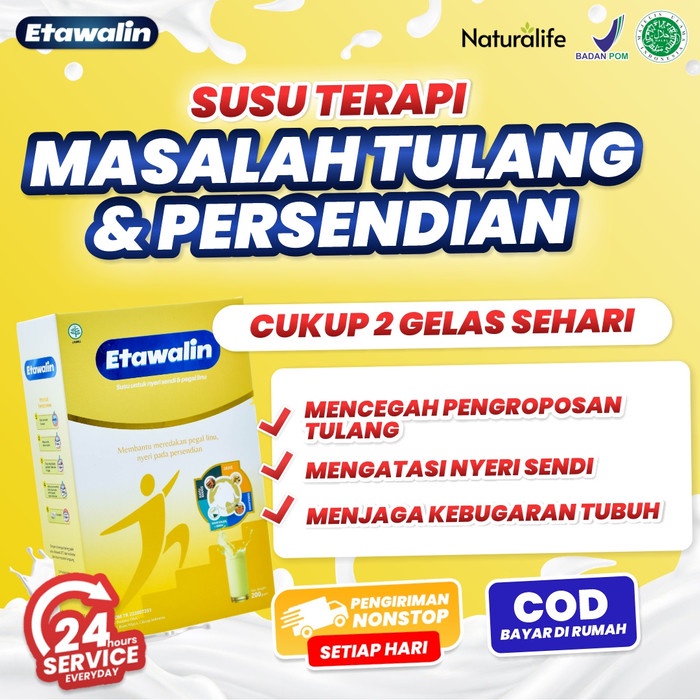 

[ COD ] ETAWALIN - Original Susu Kambing Atasi Nyeri Sendi Tulang Pegal Linu