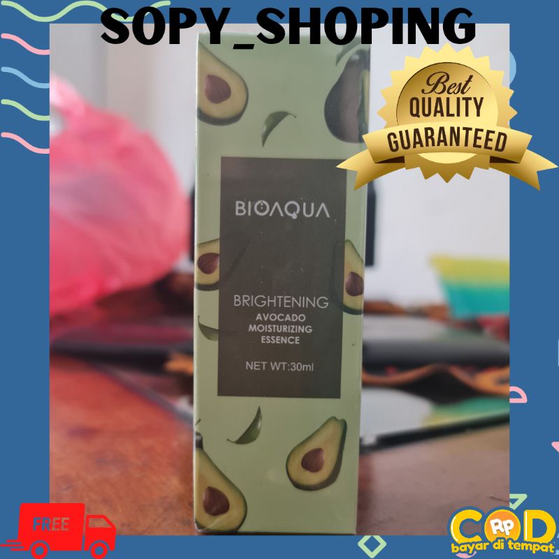 BIOAQUA AVOCADO MOUSTURIZING ESSENCE 30 ML SERUM WAJAH