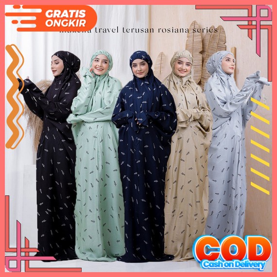 Mukena Dewasa Terusan Shireen Renda  Mewah Jumbo Khadijah Tas Khalisha Mukena Dewasa Jumbo Terbaru 2