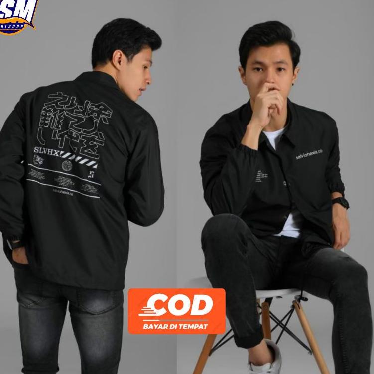 I89 JAKET COACH PRIA DISTRO POLOS ERIGO WINDBREAKER HOODIE MOTHBLESS RECOMENDED ㅉ