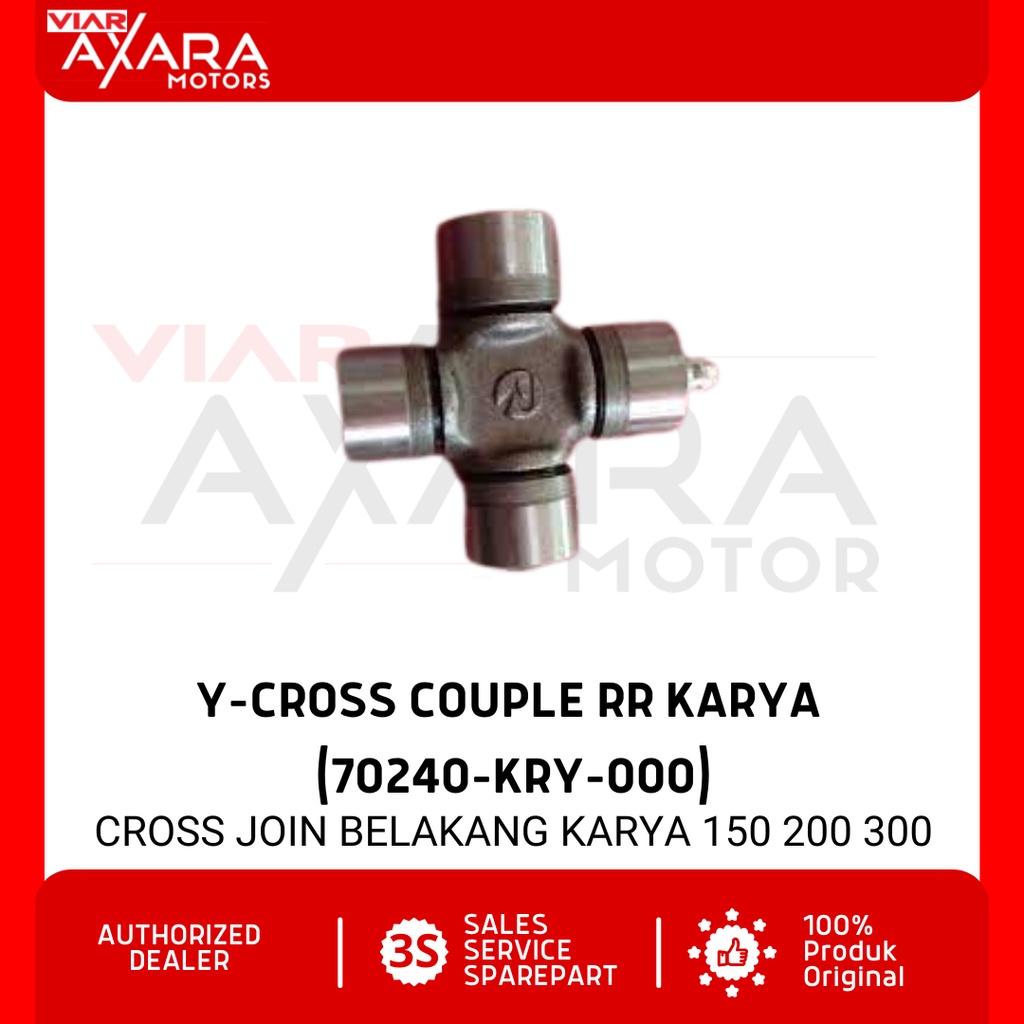 Y-Cross Couple RR Karya / Cross Joint Belakang Sparepart Viar Karya 150 200 300 CC (70240-KRY-000)