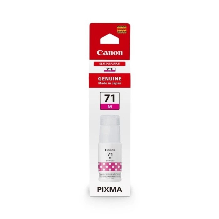 Tinta Canon GI-71 GI 71 Cyan Magenta Yellow Black Original Ink