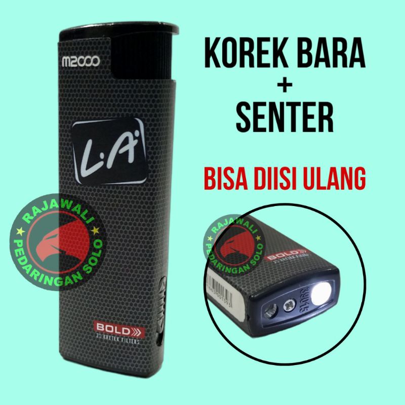 KOREK GAS BARA SENTER LED KOREK SENTER LED