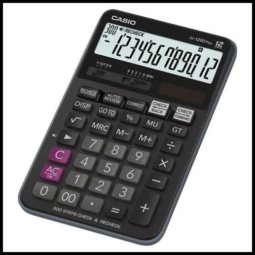 

Casio Jj-120D Check & Correct Calculator