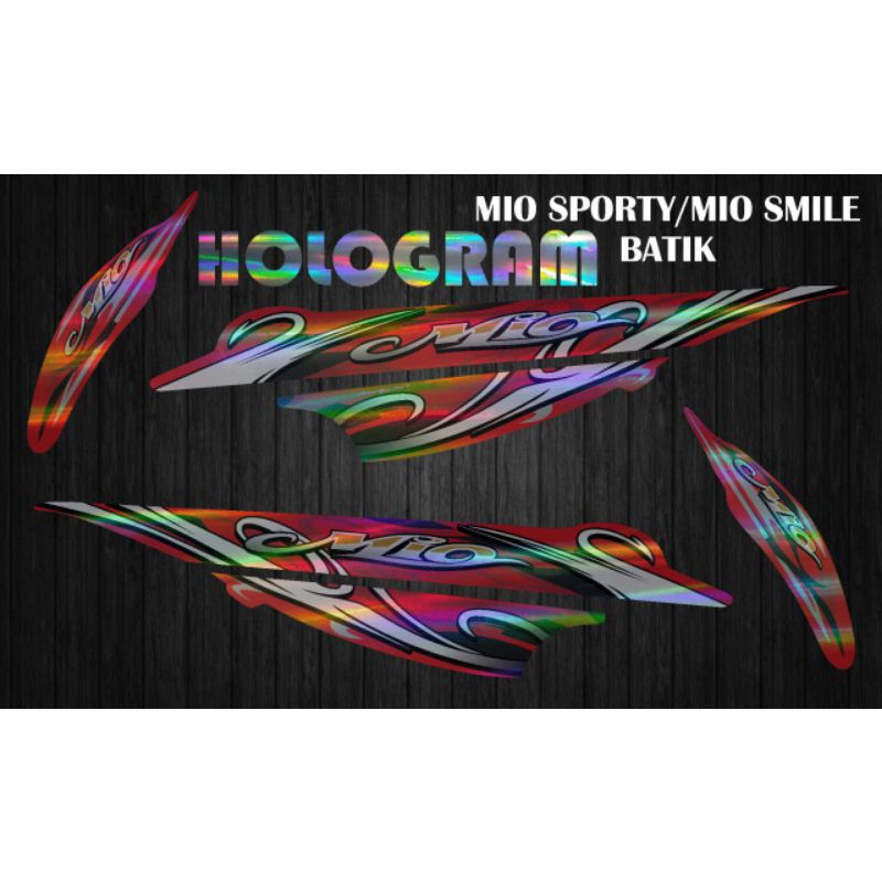 STIKER HOLOGRAM YAMAHA MIO SPORTY/SMILE BATIK