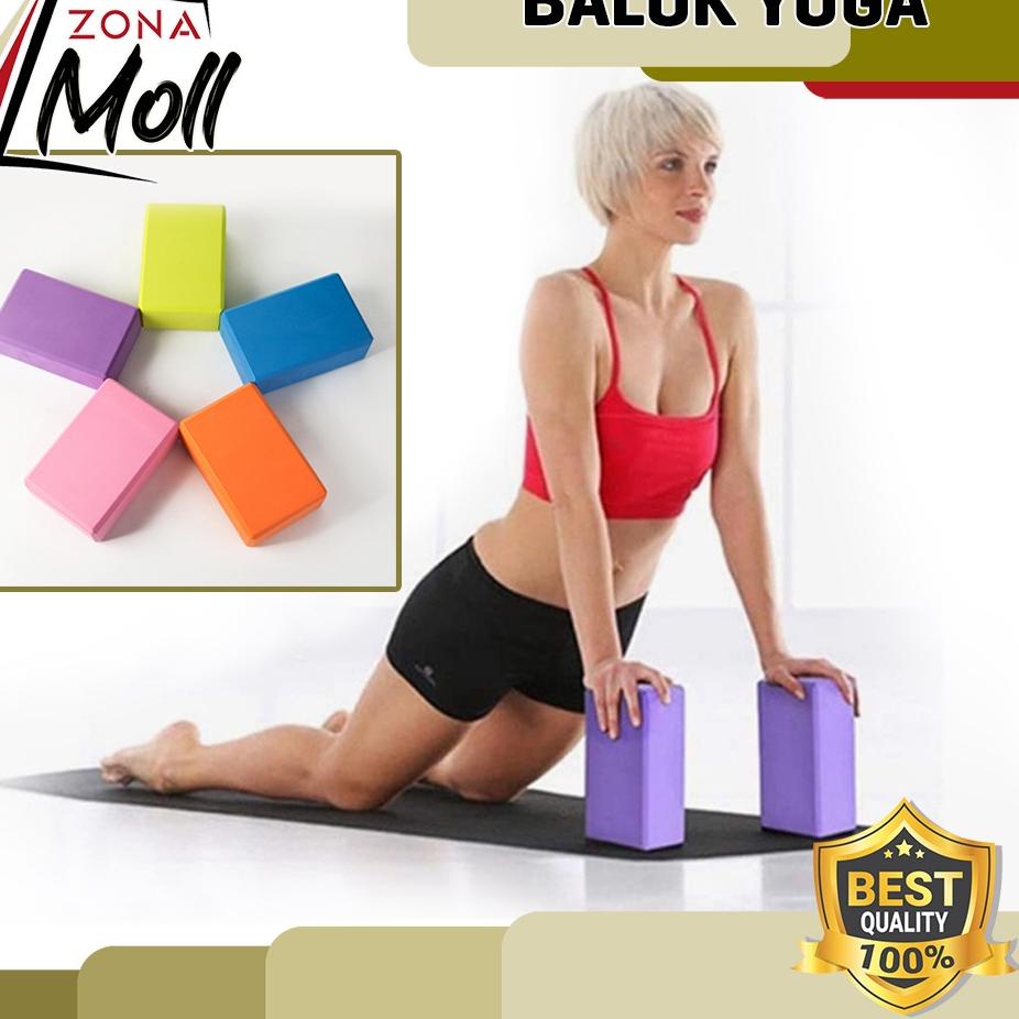 Penjualan Terpopuler BALOK YOGA YOGA BLOCK BRICK YOGA ALAT PERLENGKAPAN SENAM LANTAI