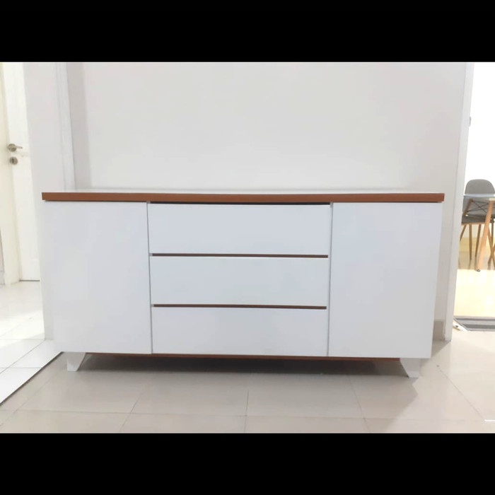 Terlaris Meja Tv Meja Panjang Terlaris Putih Glossy