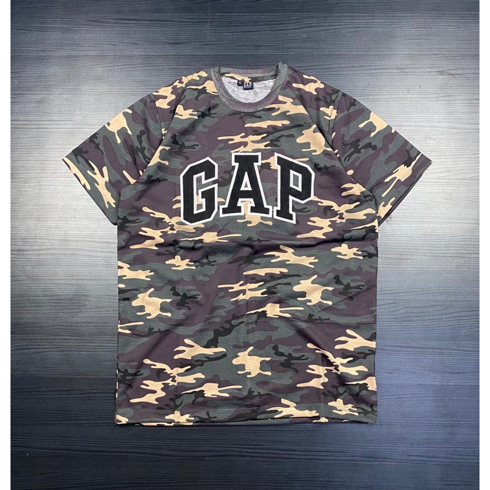 THSIRT KAOS GAP LORENG CAMO