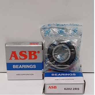 Bearing 6202 2RS (ASB) 1 Biji/Pcs /Laker 6202 2RS  (ASB)