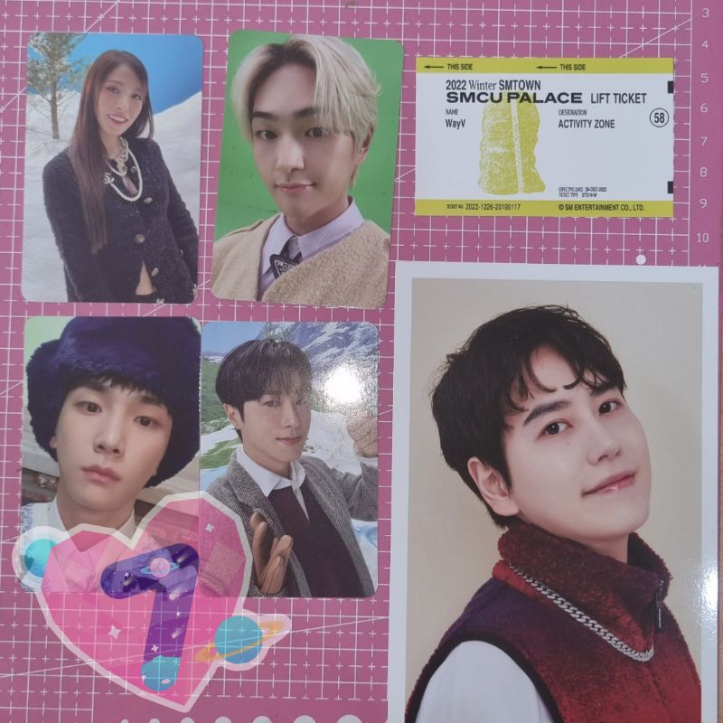 SMCU PALACE 2022 Potrait Palace vers. Photocard BOA ONEW UKNOW KEY Shinee TVXQ | PC Yunho DBSK kim b