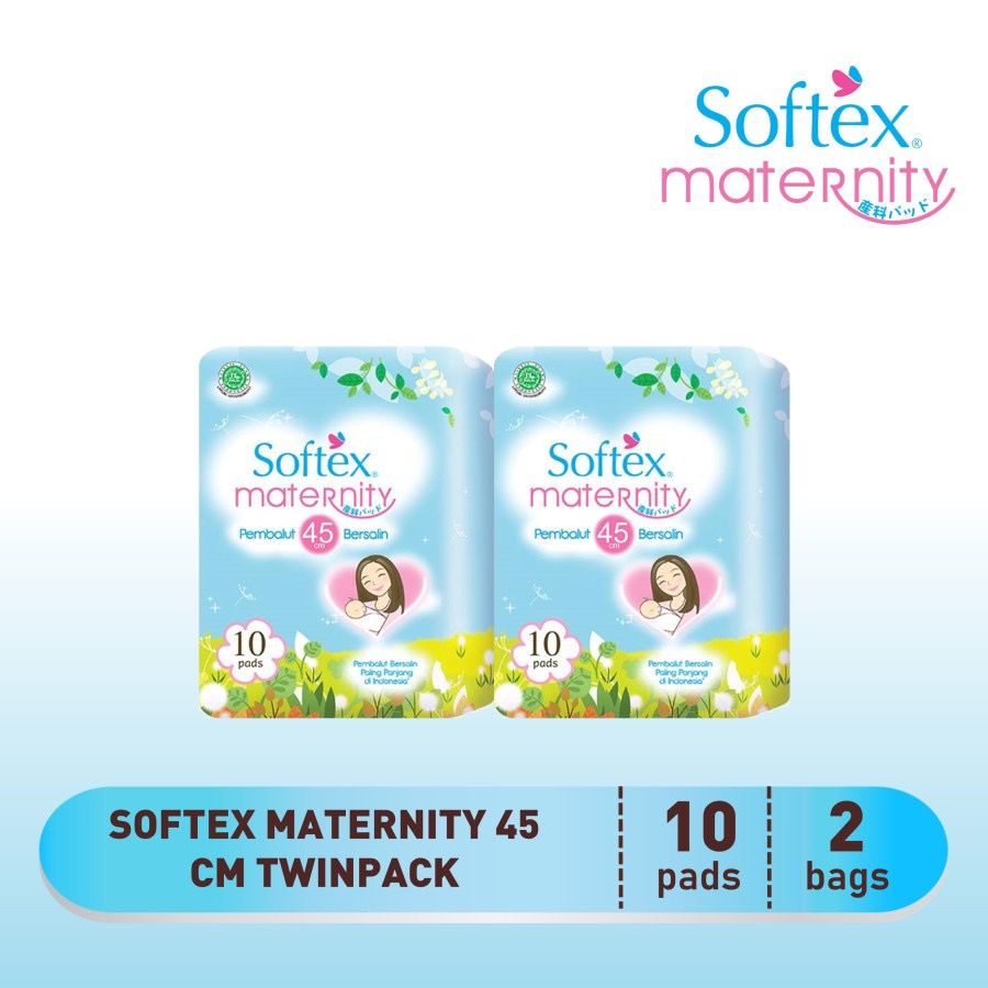 SOFTEX Maternity Pembalut Bersalin 45 cm | Maternity Breast Pads
