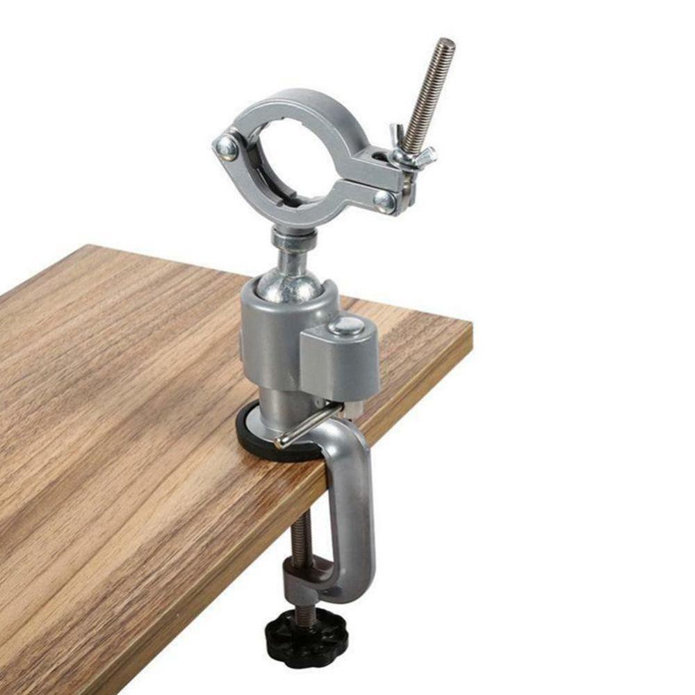 [Elegan] Stand Holder Bor Listrik Bracket Clamp Bench Tang Bor Bracket Bench Vise Bench Clamp Meja Putar Catok Rak Bor Listrik