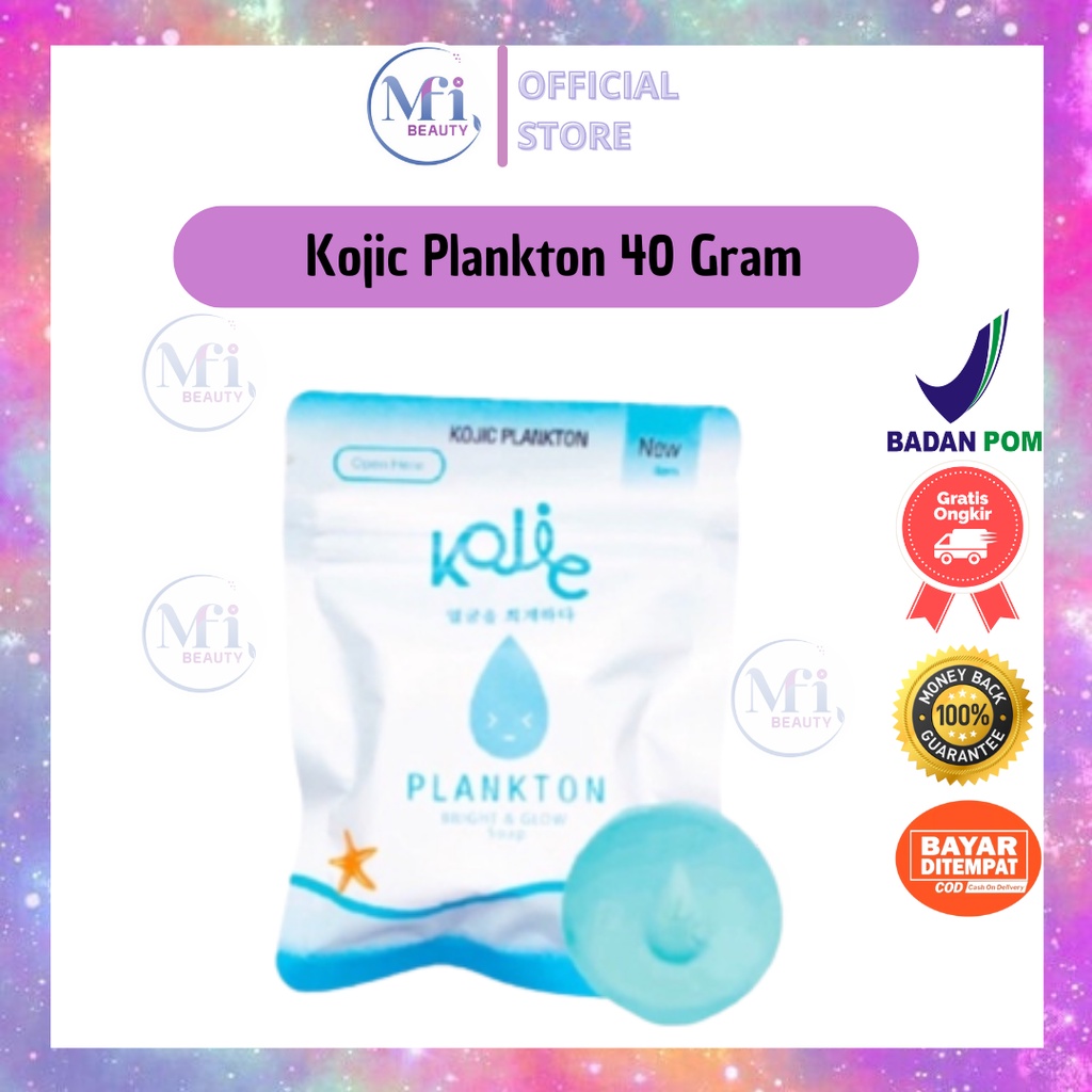 MFI - Bright &amp; Glow Body Soap 40 Gram by Kojic Plankton