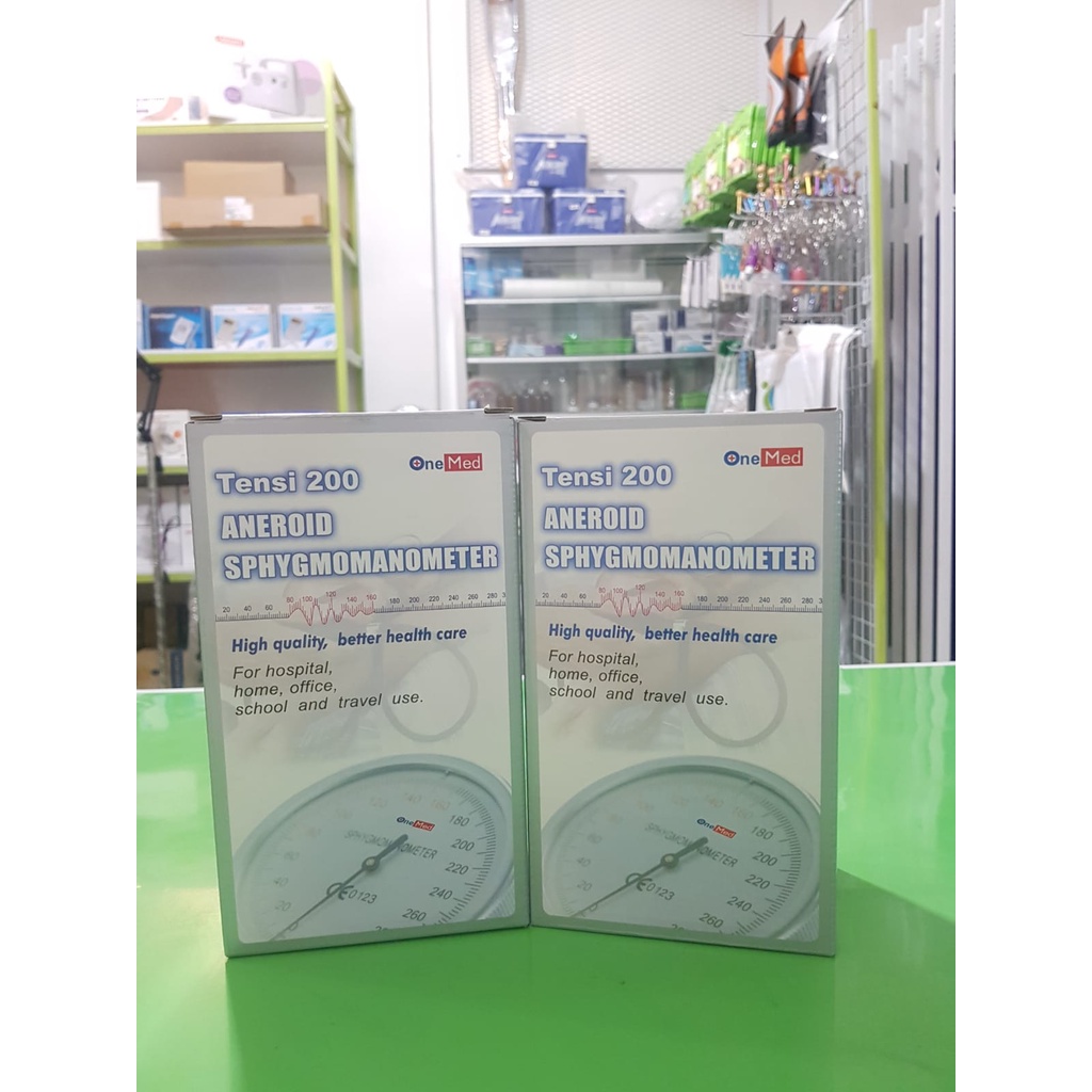 Onemed Tensi Aneroid 200/Onemend Alat Ukur Tekanan Darah Manual/Tensi Manual Onemed