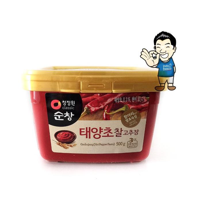 

◙ Daesang Sunchang Gochujang- Cabe Pasta Korea- Hot Pepper Paste 500g ➷