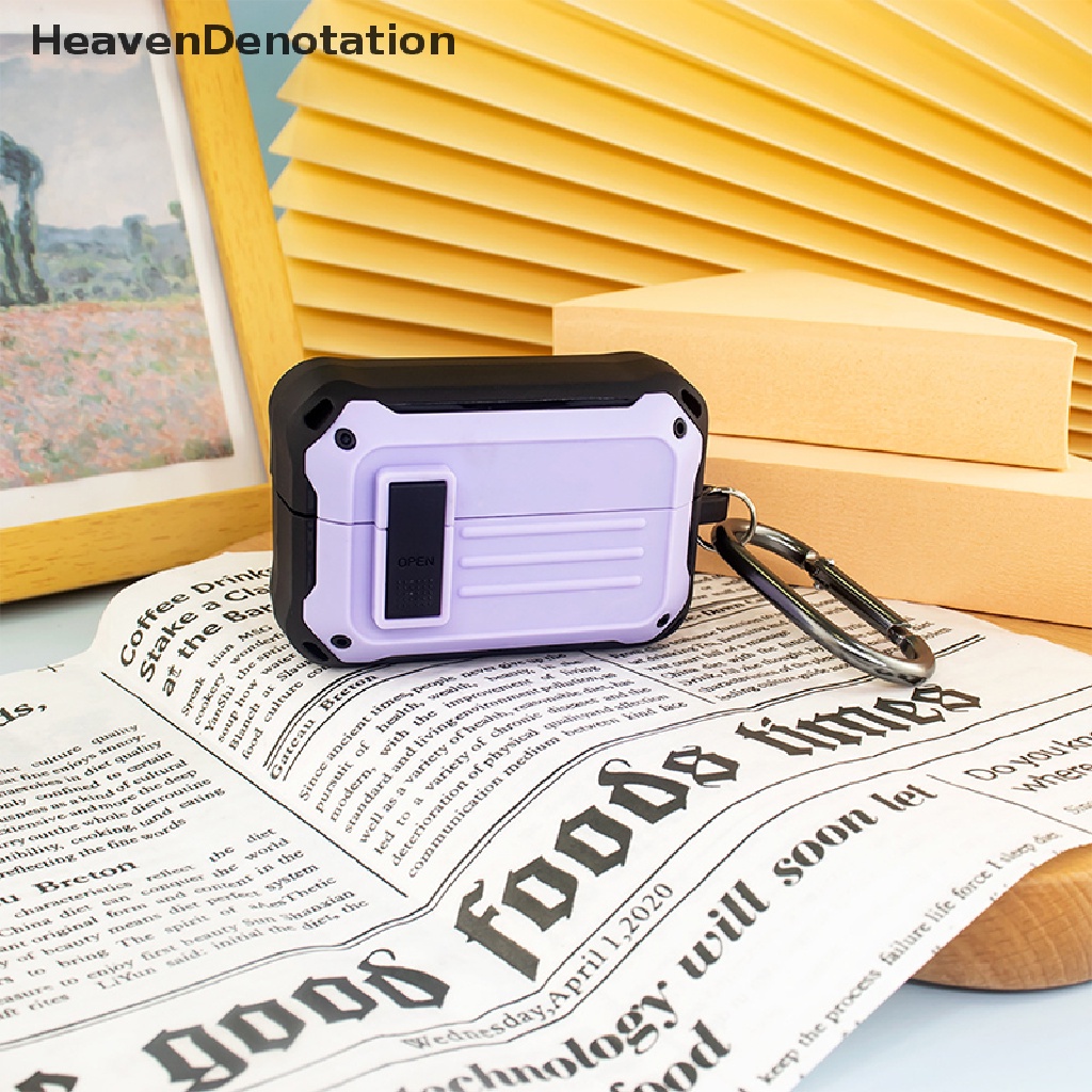 [HeavenDenotation] Penutup Yang Dapat Dicuci Ringan Case Tahan Benturan Tahan Air Pelindung Lengan Untuk Sony WF 1000XM4 Bumblebee Pelindung Case Anti Jatuh Penyimpanan Case HDV