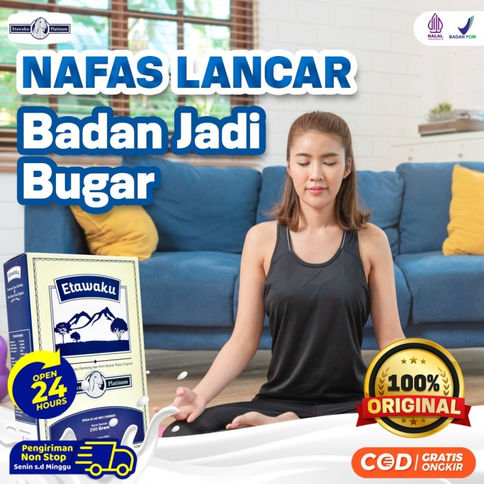 

[ COD ] Susu Kambing Etawa Murni Solusi Alergi Susu Sapi - Etawaku Platinum
