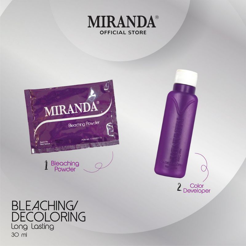 Miranda Hair Color | MC-6 Bleaching/Decoloring Long Lasting