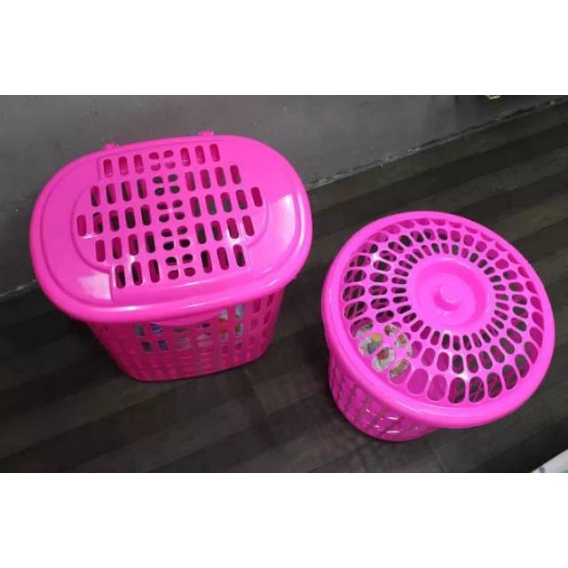 laundry basket SHINPO KOTAK keranjang pakaian kotor cucian baju jumbo kranjang baju