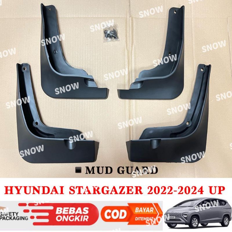 Mud Guard Hyundai Stargazer 2022 2023 2024 Up Karpet Lumpur