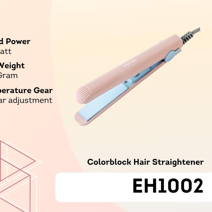 ✤ Enchen EH1002 Colorblock Hair Straightener/Catokan Rambut ℗