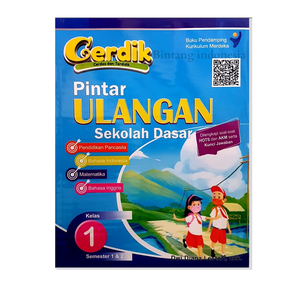 Cerdik Pintar Ulangan Kelas 1 &amp; 4 SD/MI Kurikulum Merdeka