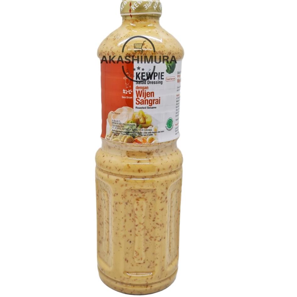 

✱ Kewpie Salad Dressing Roasted Sesame-Wijen Sangrai 1 Liter ♣