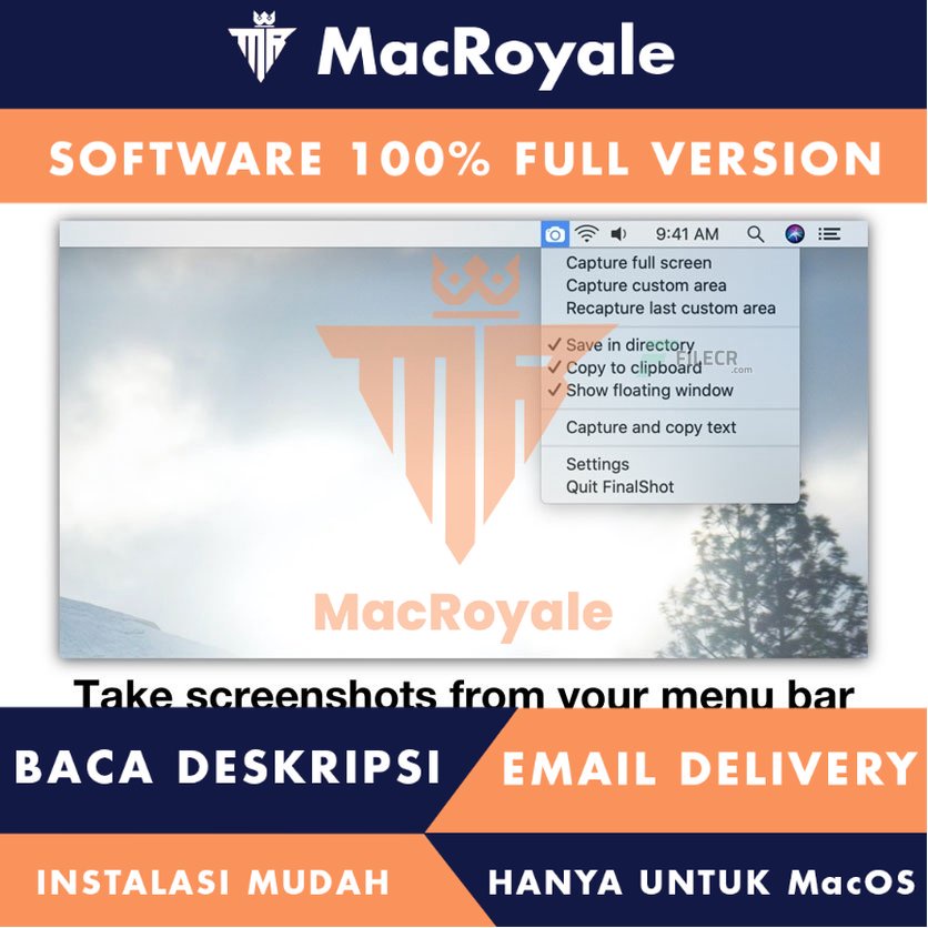 [MacOS] FinalShot Full Version Lifetime Full Garansi