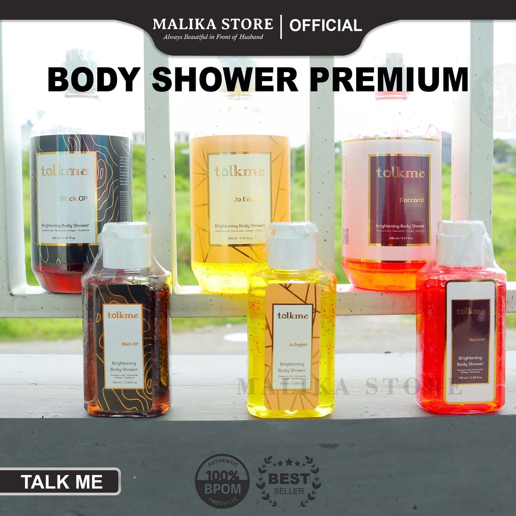 Talkme Body Wash Badan Original Whitening Kamar Toner Bekas Glowing Gel Syb Forte Set Wall Strong Bp