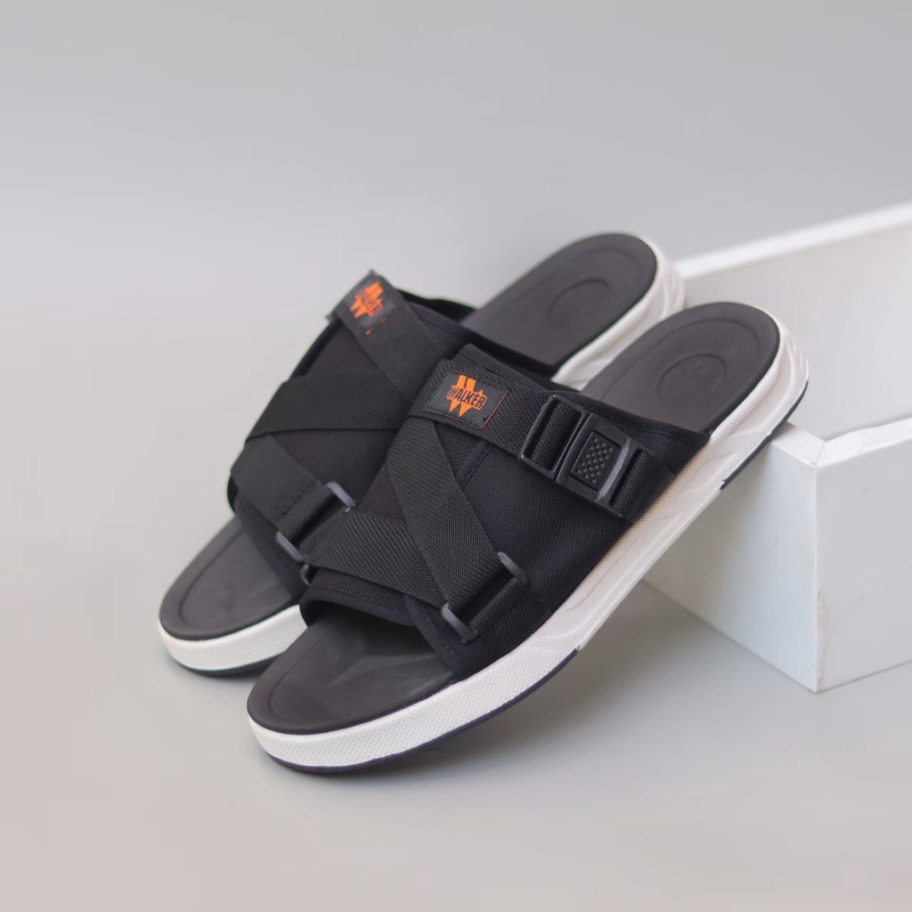 Sandal pria outdor-sandal slop pria tali- sandal wanita pria slide slop sliper webing distro kekinian A004 sandal indian pria