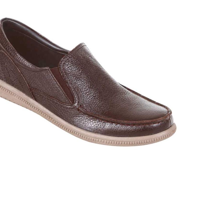 ✥ Zeintin - Sepatu Pantofel Pria Kulit Asli Sepatu Santai Slip On Sepatu Keja Sepatu santai Zeintin 