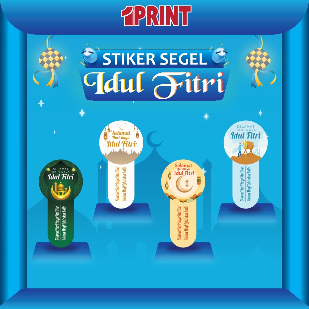 

Stiker Segel Lebaran Idul Fitri | Stiker Segel | Sticker Toples | Stiker Kemasan | Sticker Hampers