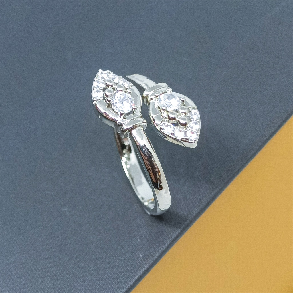 Cincin Titanium Wanita Emas Muda Anti Karat Asli Gold Emas Couple Dewasa Dan Luntur Logam Asesoris Jewelry