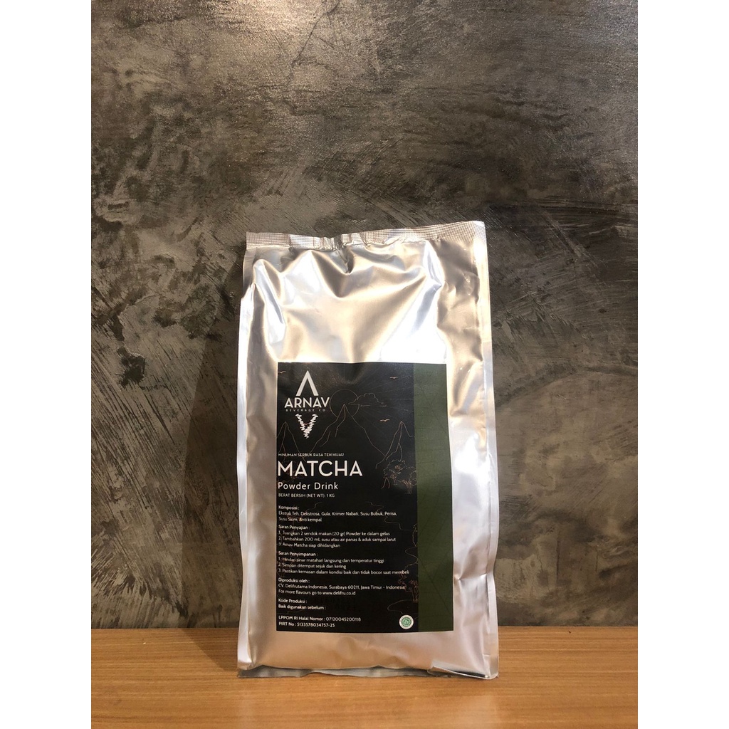 

✨NEW✨ -Arnav Matcha Powder 1kg - Bubuk Minuman Matcha- 1.1.23