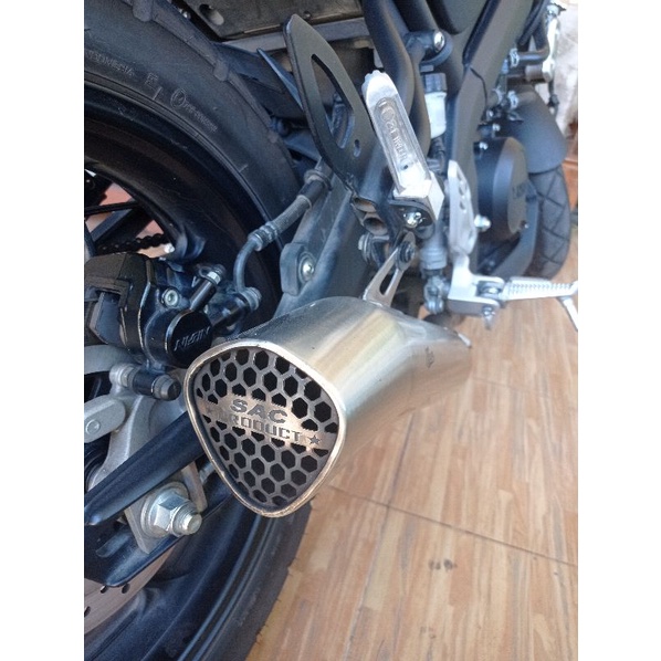 Knalpot Phyton Street Art Custom untuk XSR155