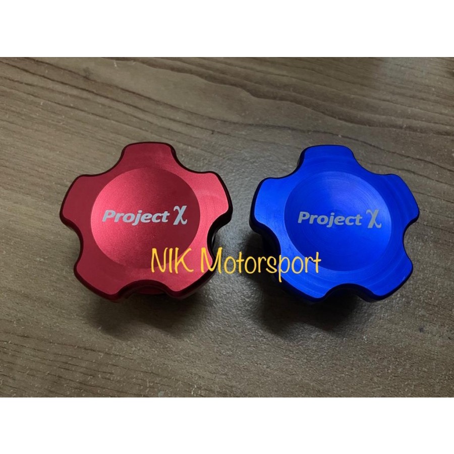 Tutup Oli Toyota - Oil Cap Project X - Innova Fortuner Hilux Etc, CNC Aluminium