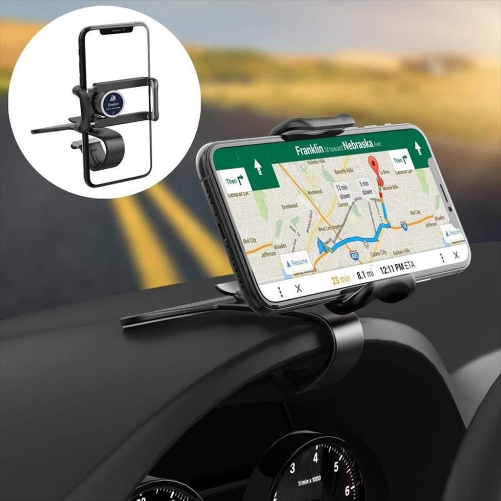 Phone Holder Dashboard Mobil HD22 - Phone Holder Tempat HP Jepit