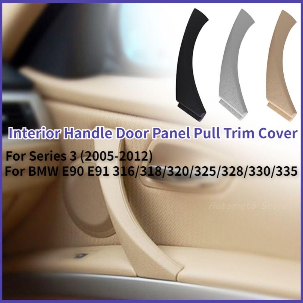 Handle Dalaman Mobil Agustina Abu Krem Hitam Pengganti Aksesoris Mobil Interior Mobil Anti Gores Dekorasi Kanan Kiri Cover