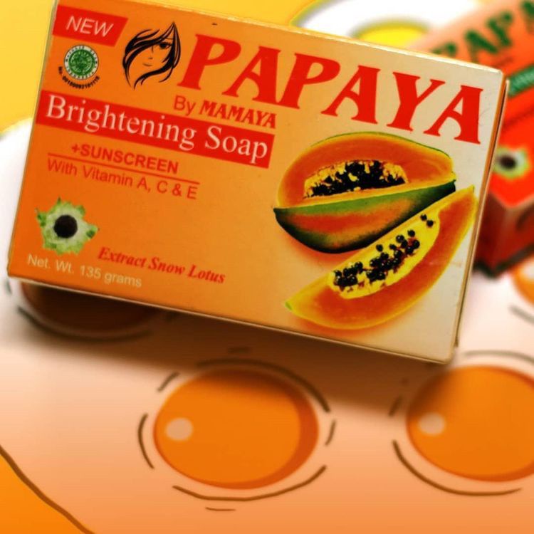 MAMAYA Sabun Papaya BRIGTHENING SOAP