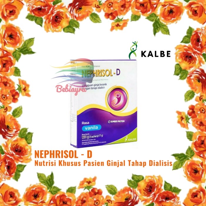 

[ COD ] NEPHRISOL-D VANILA 231GR - Cappucino, Baru 210GR