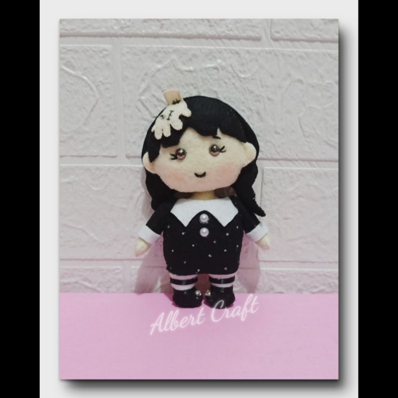 WEDNESDAY ADDAMS FAMILY/boneka wednesday/addams Family/boneka karakter