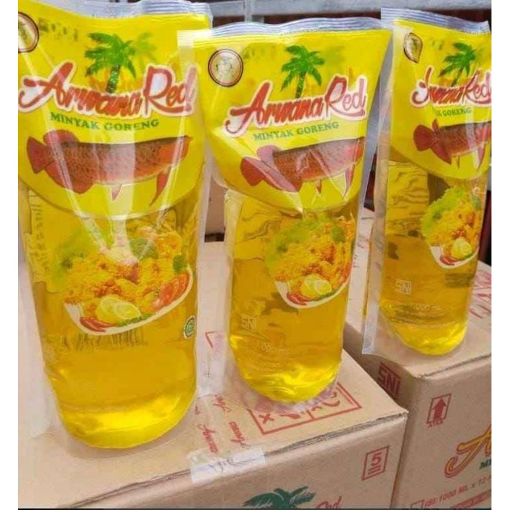 Minyak goreng Arwana Red 1 liter