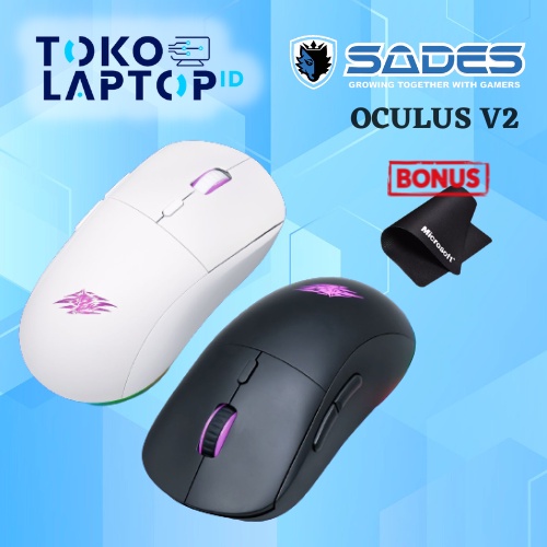 Sades Oculus V2 S30 Wireless Dual Mode RGB Gaming Mouse