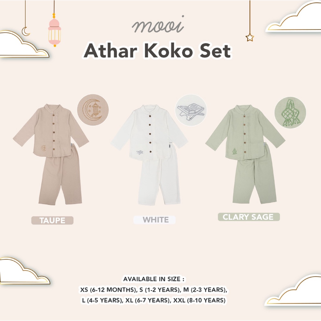 PROMO 7.7 PROMO BAJU LEBARAN MURAH MOOI ATHAR KOKO SET SETELAN BAJU KOKO EDISI BAJU LEBARAN ANAK LAKI LAKI MUSLIM 6 BULAN - 10 TAHUN