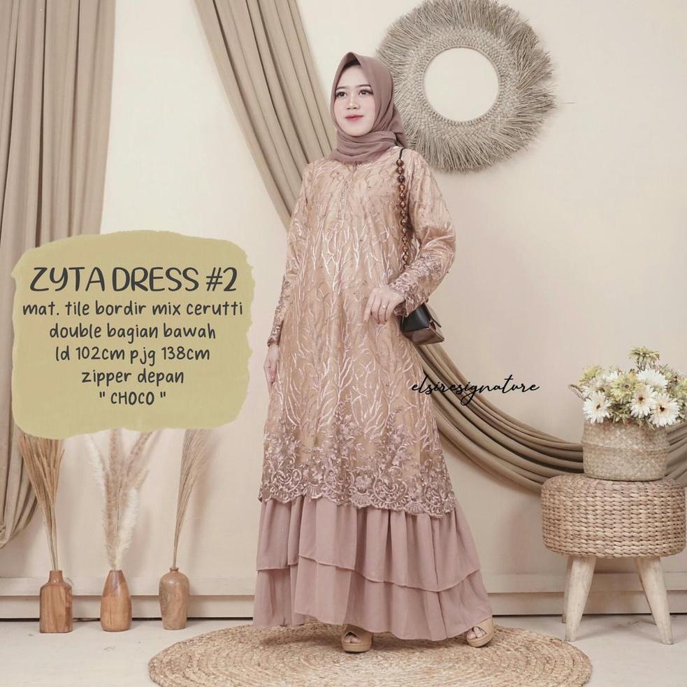 Hot Sale Aurel Mahesa Orinal Bermereks | Gamis Bermereks syar'i | Bermereks Syar'i Orinal | Gamis Ce