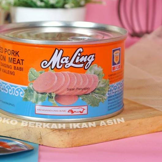 

❄ Ma Ling Luncheon Pork 397gram TTS Canned / Daging Ham Babi Maling ♚