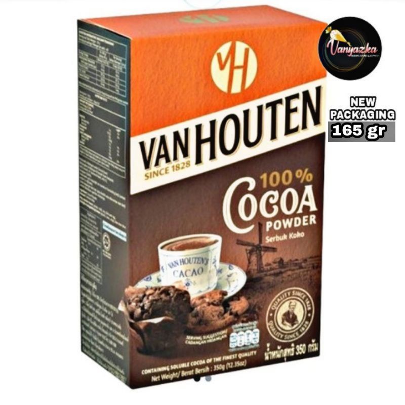 

Cocoa Powder/Coklat Bubuk Van Houten 165gr