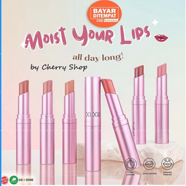 [LIPSTICK | 6 WARNA | BPOM] Xi Xiu Divine Lip Color - Lipstick | XIXIU LIPSTICK_Cerianti