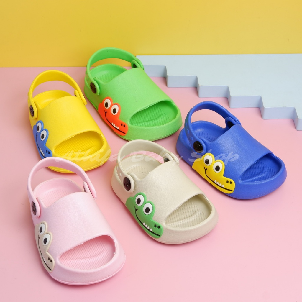 Sepatu Sandal Anak Perempuan Balita Usia 6 7 8 9 10 11 Bulan 1 2 3 Tahun Sendal Gunung Karakter Cewek Spon Prewalker Phylon Ringan -386 BY-